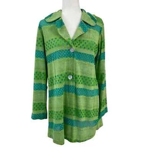Andria Lieu Collection Polka Dot Jacket Large - Picture 1 of 5