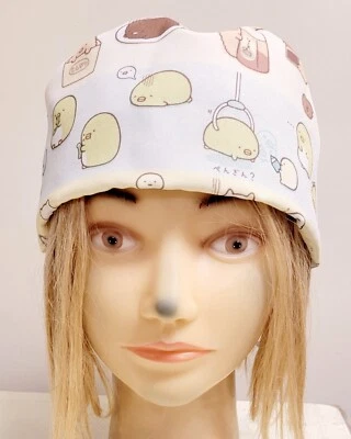 SUMIKKO GURASHI MEDICAL NURSE SCRUB CAP (2 SIZE SELECTION) - Image 1 of 4