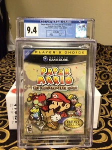 Paper Mario Thousand Year Door CGC Grade 9.4 - Picture 1 of 7