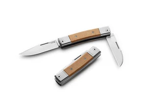 Cuchillo de caballero de lona natural Lionsteel BestMan 2 cuchillas Böhler M390 - Imagen 1 de 7