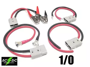 Anderson SB175 Kupfer Akku Kabel Baugruppe 1/0 Stärke AWG mit Lasche/Klemme - Bild 1 von 10