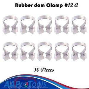 AAPro 10 Dental Gummi Dam Klemme primär Retention Gummidamm für Zahneingriff - Bild 1 von 5