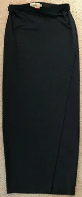 MINX by EVA LUTZ blau-schwarzer langer Damen Designer Rock 36 pfiffig & elegant - Bild 1 von 4