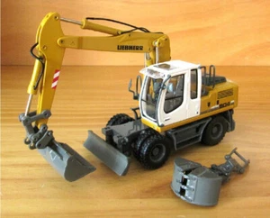 for Liebherr A904C wheeled  excavator 1/50 DIECAST MODEL FINISHED CAR TRUCK - Picture 1 of 11