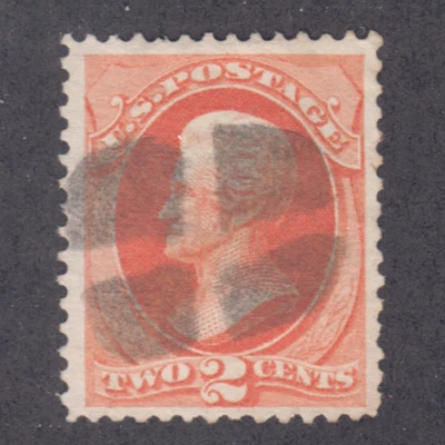 US SCOTT # 183 HANDSTAMP  1879 VF H1779 J - Image 1 of 2
