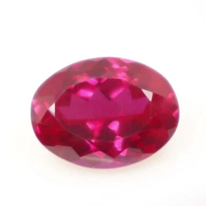 Unbehandelter 5,10 ct natürlicher Mosambik roter Rubin ovaler Edelstein GIE-zertifiziert 1032 - Bild 1 von 9