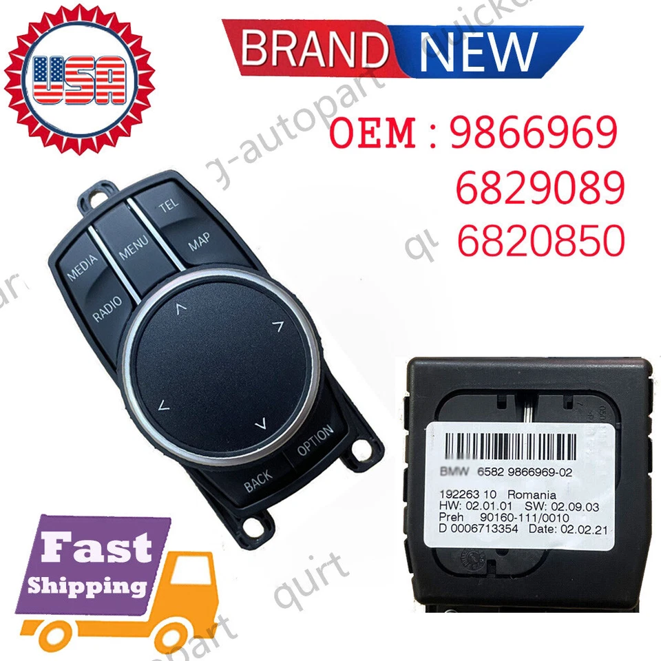 Interruptor de control de accionamiento del controlador OEM 65829866969 PARA BMW X1 F48,X2 F39,2',i3,i8 Foto 1 de 4