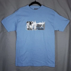 T-shirt Levis Silver Tab uomo blu medio mulinello rivoluzione manica corta 2001 nuova con etichetta - Foto 1 di 9