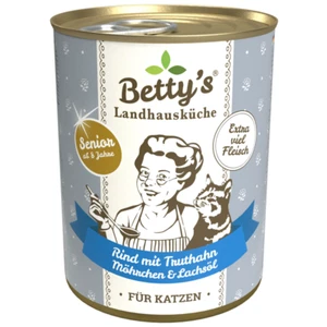 Bettys Landhausküche Dose für Senior - Rind & Truthahn 12 x 400g - Bild 1 von 1