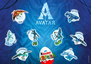 AVATAR - FIGUREN ZUR AUSWAHL (VU419 - VU426) KINDER SURPRISE ITALIEN 2022/2023 - Bild 1 von 9