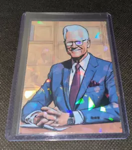 Bob Proctor LOA Holographic Refractor Art Card – Law of Attraction Custom - Picture 1 of 4