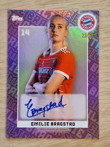 Topps Bayern Women Team Set 22-23 - Emilie Bragstad 23/25 Auto - Picture 1 of 2