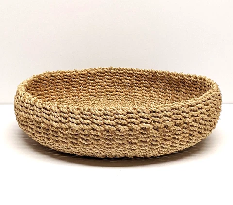 10 inch Woven Rattan Decorative Basket Bowl Cover
