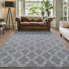 Amearea Fluffy Moroccan Trellis Rug, Soft Fuzzy Geometry Rugs For Living Room,