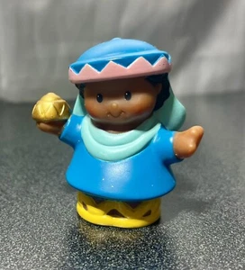2008 Fisher Price Little People Christmas Nativity WiseMan Blue 2.5” Replacement - Picture 1 of 3