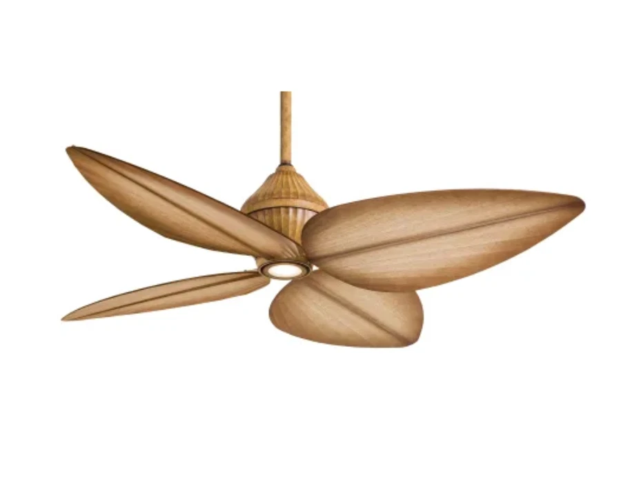 Ventilador de techo Minka-Aire F581L-BG, Gauguin 52 pulgadas con 4 aspas en beige Bahama Foto 1 de 1