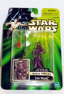Star Wars Zam Wesell ATOC Sneak Anteprima MOMC Gemma! Spedizione gratuita con imballaggio professionale - Foto 1 di 3