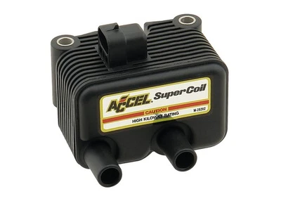 Accel SuperCoil Black Twin Cam Ignition Coil for Electronic Ignition Motorcycles - Image 1 of 3