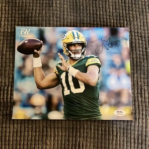 Jordan Love Signed 8x10 Photo PSA - Picture 1 of 5