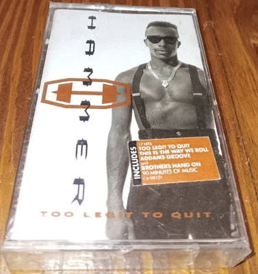 MC Hammer Too Legit To Quit SEALED Cassette w/ Hype Sticker 1991 Dolby HX Pro NR - Image 1 of 3