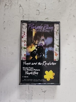 Prince and the Revolution Purple Rain Soundtrack Cassette Tape 1984 Warner Bros - Image 1 of 3
