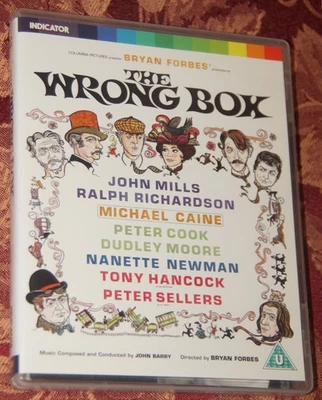 THE WRONG BOX 1966 UK REGION FREE LE BLU-RAY + BOOKLET OOP FAST POST - Image 1 of 4