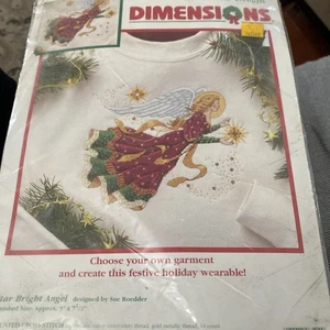 New Dimensions Star Bright Angel Counted Cross Stitch Kit Sue Roedder Designs - Picture 1 of 4