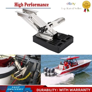 Outboard Motor Bracket 304 Stainless Steel Boat Motor Stand For Boat - Picture 1 of 14