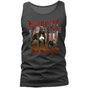 BACKYARD BULLY ROTE NASENGRUBE grafisches Tank-Top - Bild 1 von 11