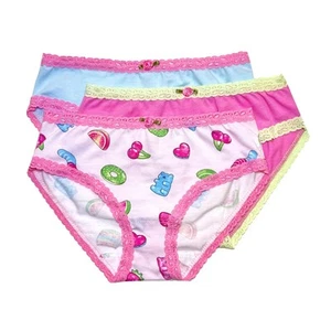 Little Girl's Panty Size X-Large 10-12 Sweet Gummies (3PCs) - Picture 1 of 1