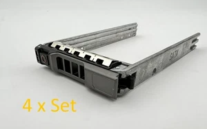 Lot de 4 disques durs caddy remplaçables à chaud Dell 2,5 pouces SFF SAS SATA PowerEdge 03R81M - Photo 1/5