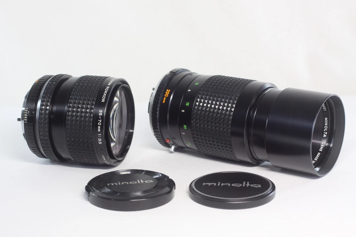 ミノルタ　MD  TELE  ロッコール 200mm F4   新品　超貴重品 ミノルタ MD TELE ロッコール 200mm F4 新品 超貴重品 ミノルタ MD