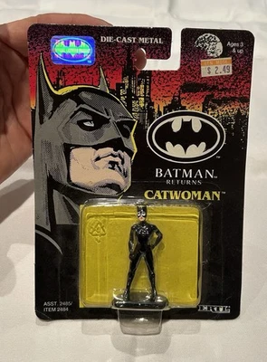 Figura Catwoman de metal fundido a presión Batman Returns de ERTL de colección 1991 Foto 1 de 4