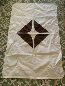 Original 80s Era Unused Cond Vintage Arco Oil Company Flag 4 X 6’ - Picture 1 of 3