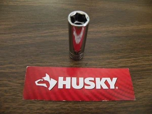 NEW... HUSKY 1/4" Dr Drive - DEEP Metric mm SOCKET - 6 Pt Point 6pt - ANY SIZE - Picture 1 of 2