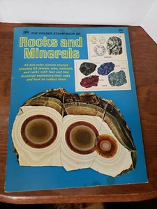 The Golden Stamp Book Of Rocks And Minerals 1974 - Imagen 1 de 7