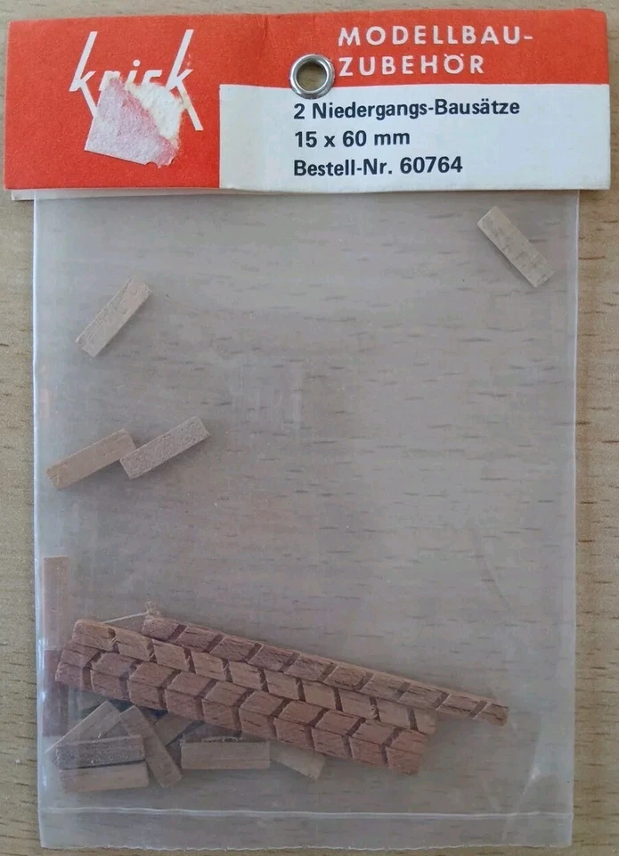 Krick 60764 Niedergang 15x60mm 2Stück Neu/OVP - Bild 1 von 1