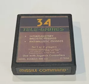 Tele Games 34 - Cartuccia di comando Missle (Atari 2600) - Foto 1 di 1