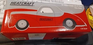 HEATCRAFT 1941 WILLYS COUPE STREET ROD SpecCast 1:25 Coin Bank NIB - Picture 1 of 9