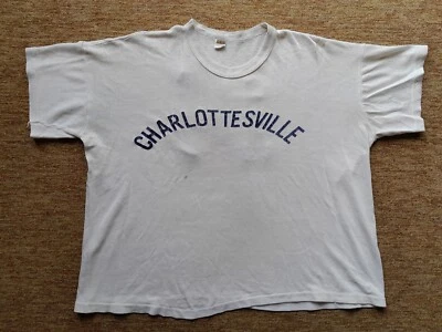 Rare Vintage 70s Russell Southern Company Charlottesville #14 WPL 7232 Sz L USA - Image 1 of 4