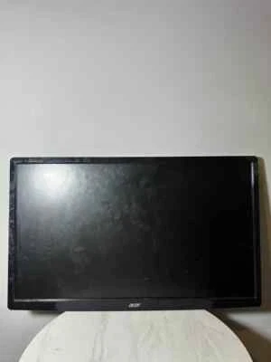 Acer GN246HL Bbid 24" Full HD Widescreen Gaming Monitor - Black With Power Cable - Image 1 of 3