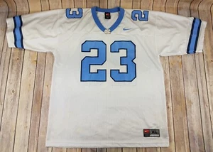 Nike Michael Jordan North Carolina Tar Heels Football Jersey Size XL White B9 - Picture 1 of 11