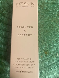 MZ SKIN Brighten & Perfect 10% Vitamin C--NEW in Sealed Box--1.01 oz--Authentic - Picture 1 of 1
