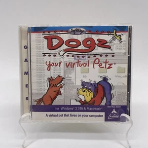 Dogz Your Virtual Petz PC 1995 With Case - Picture 1 of 5