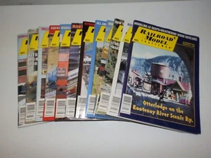 RAILROAD MODEL CRAFTSMAN MAGAZINE 2002 FULL YEAR 12 ISSUES  - Picture 1 of 1