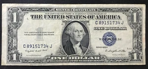 U.S. Silver Certificate $1 Fr 1616 Prem VF 1935 G - Picture 1 of 2