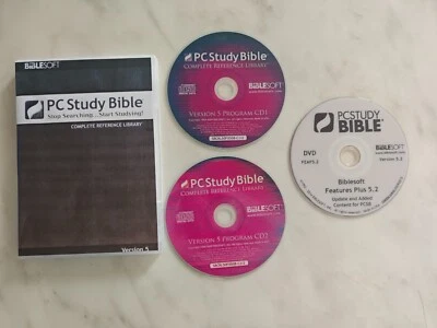 Biblesoft 2014 - PC Study Bible COMPLETE REFERENCE LIBRARY DVD ROM Version 5.2 - Image 1 of 4