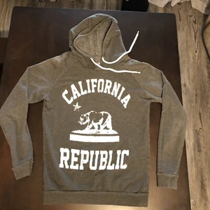 CALIFORNIA REPUBLIC BEAR Thermal Hoodie Cali Child Small Kid's sweatshirt - Picture 1 of 11