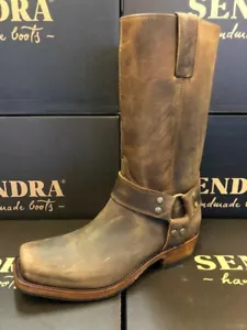 Sendra Boots Cowboystiefel Westernstiefel Bikerstiefel Motorradstiefel 8833 Bro - Bild 1 von 2