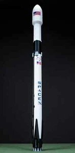 SpaceX Falcon 9 with Dragon Capsule - Roadster and Starlink Satellite Payload - Picture 1 of 12